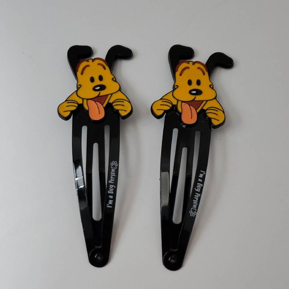 Disney's Pluto Hair Clips